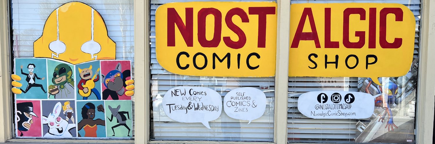 Nostalgic Comic Shop banner