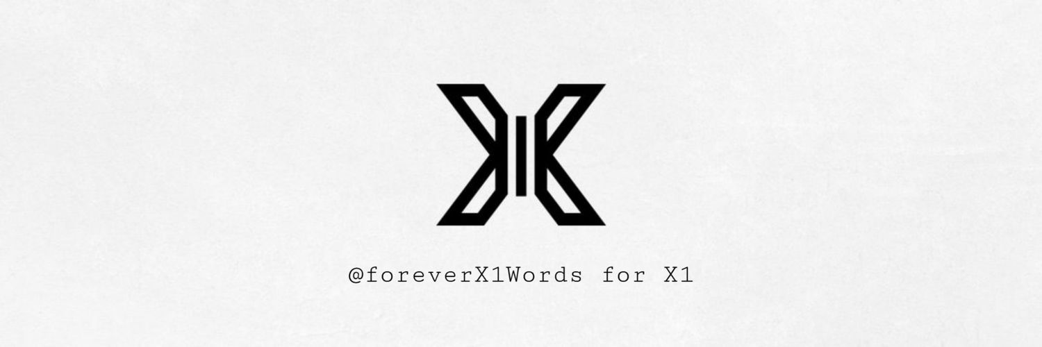 foreverX1Words's profile banner image