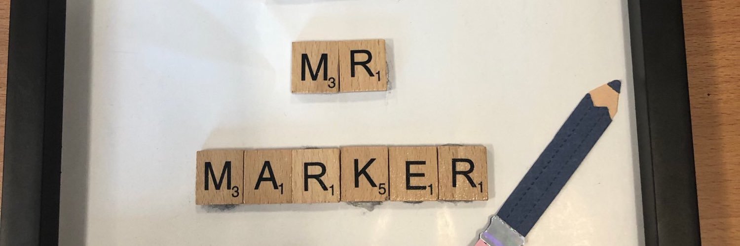 Mr Marker's banner