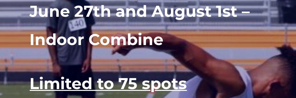 College Football Scouting Combines banner