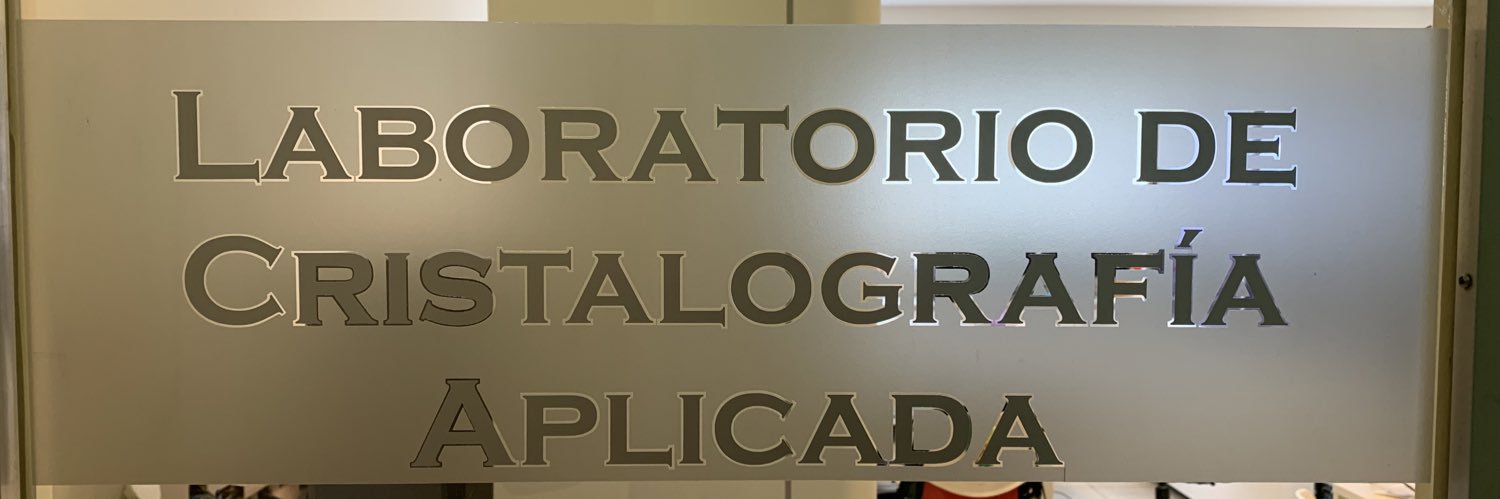 Laboratorio de Cristalografia Aplicada banner