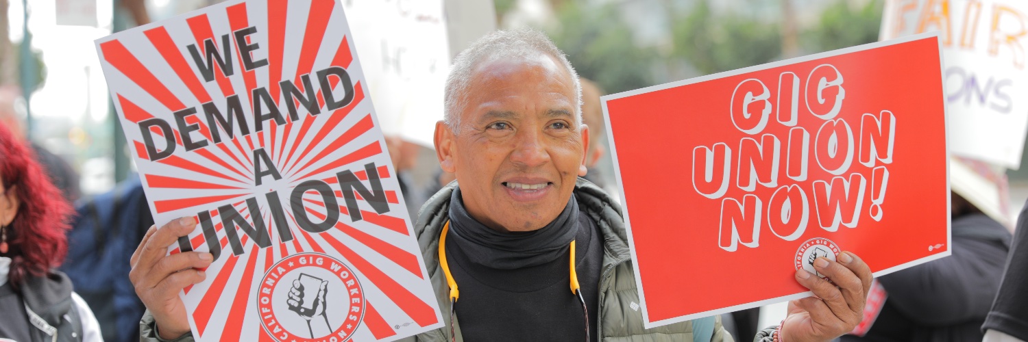 California Gig Workers Union - Northern California banner