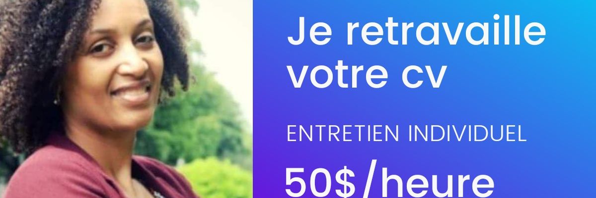 Linda Endundo Bononge. Affaire et Job banner