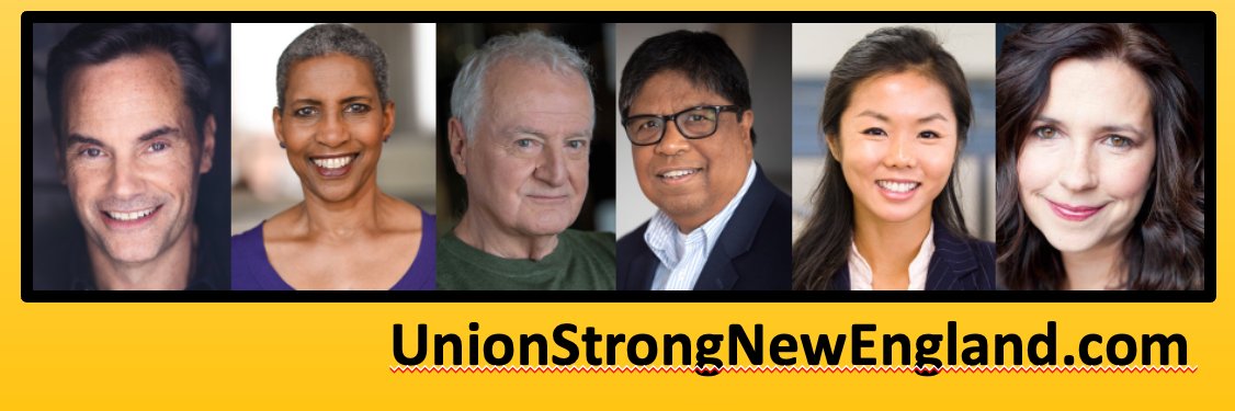 Union Strong New England banner