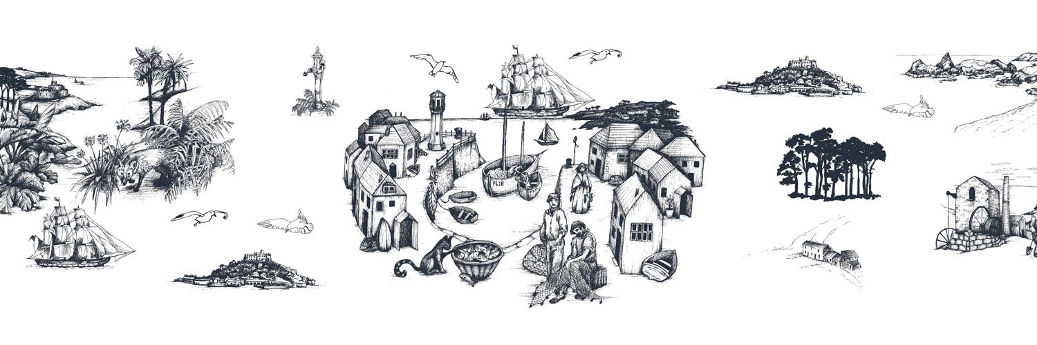 Cream Cornwall banner