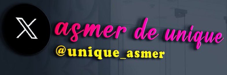 asmer de unique's banner