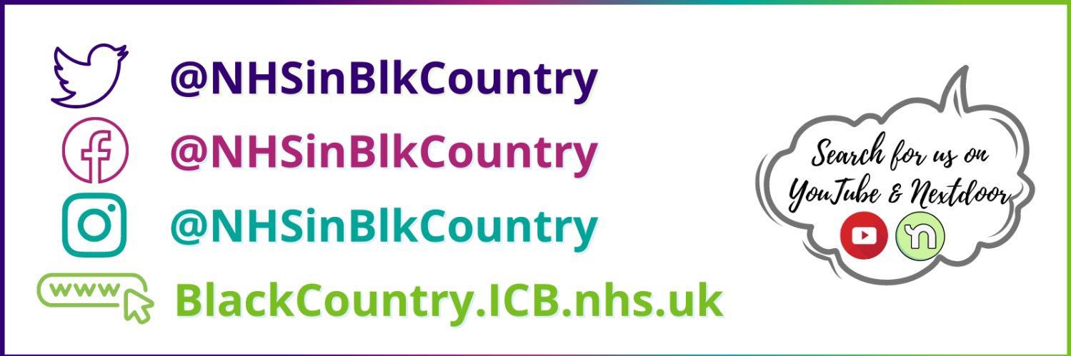 Black Country ICB Quality & Safety Team banner