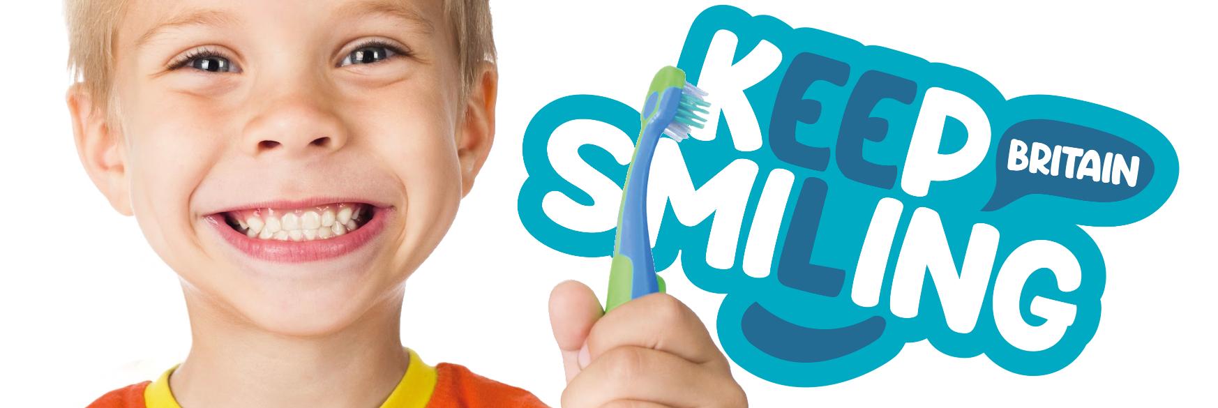 Keep Britain Smiling banner