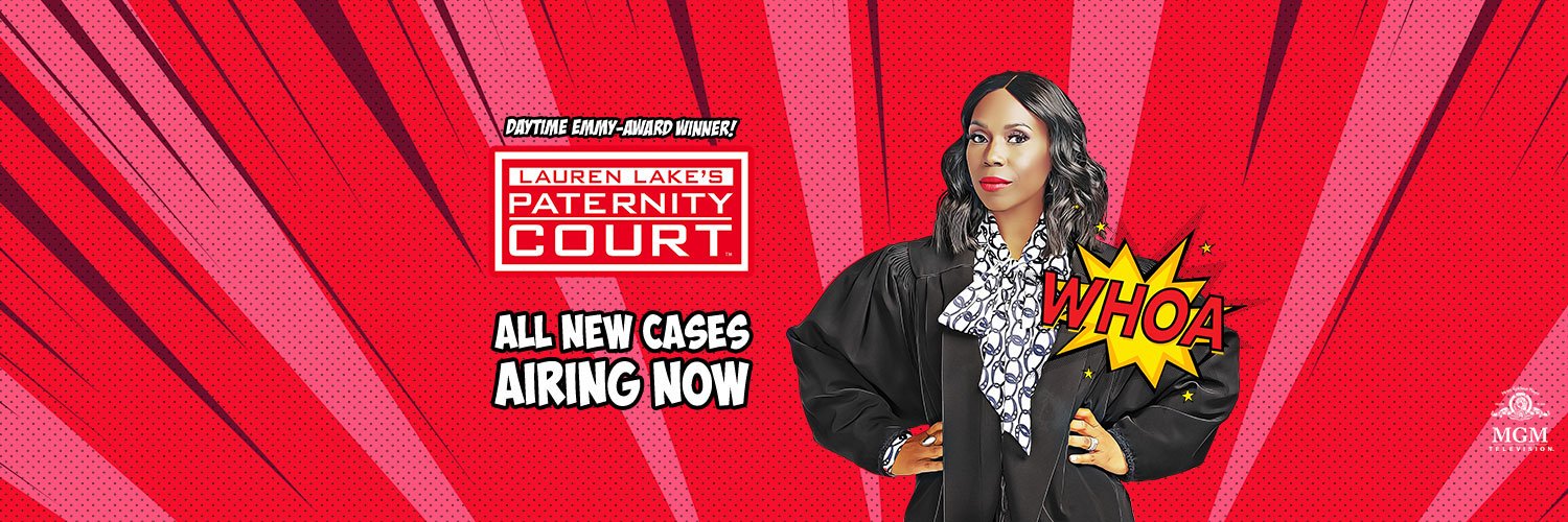 Paternity Court TV banner