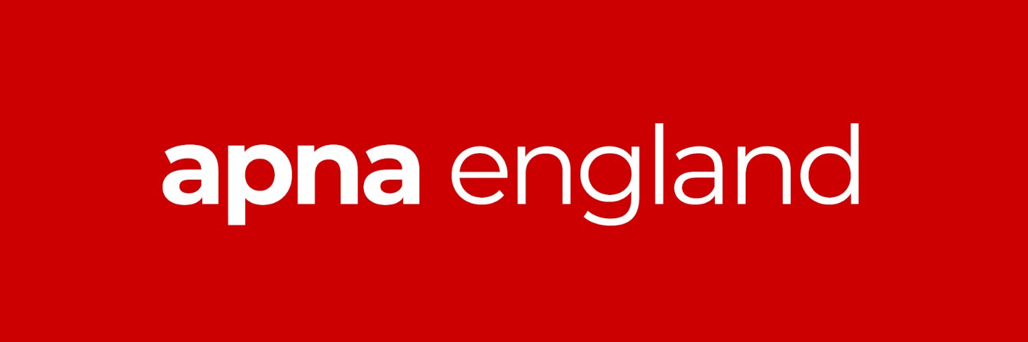 Apna England's banner