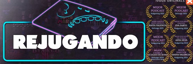 Rejugando Podcast🕹️ banner