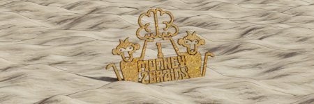 One Monkey Two Brains banner