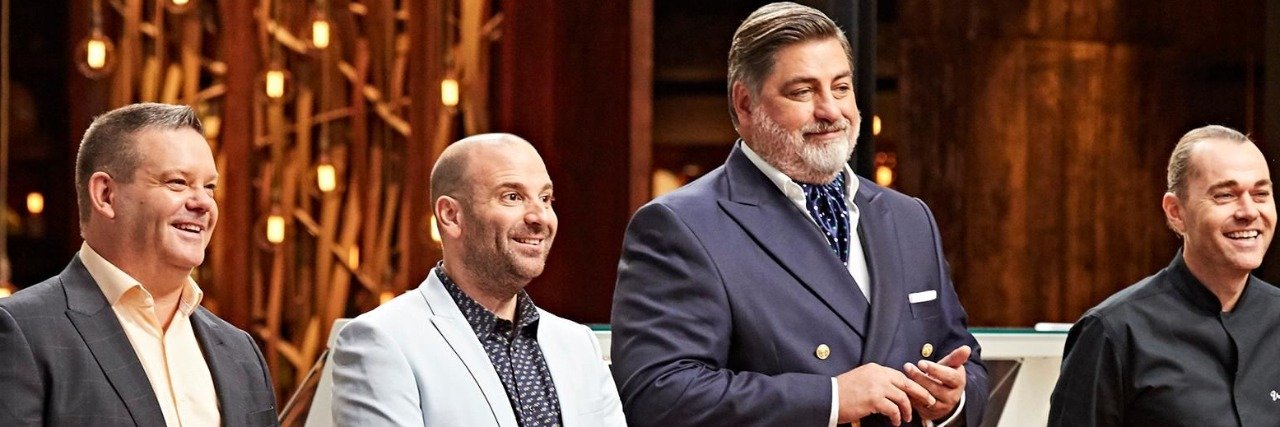 George Calombaris banner