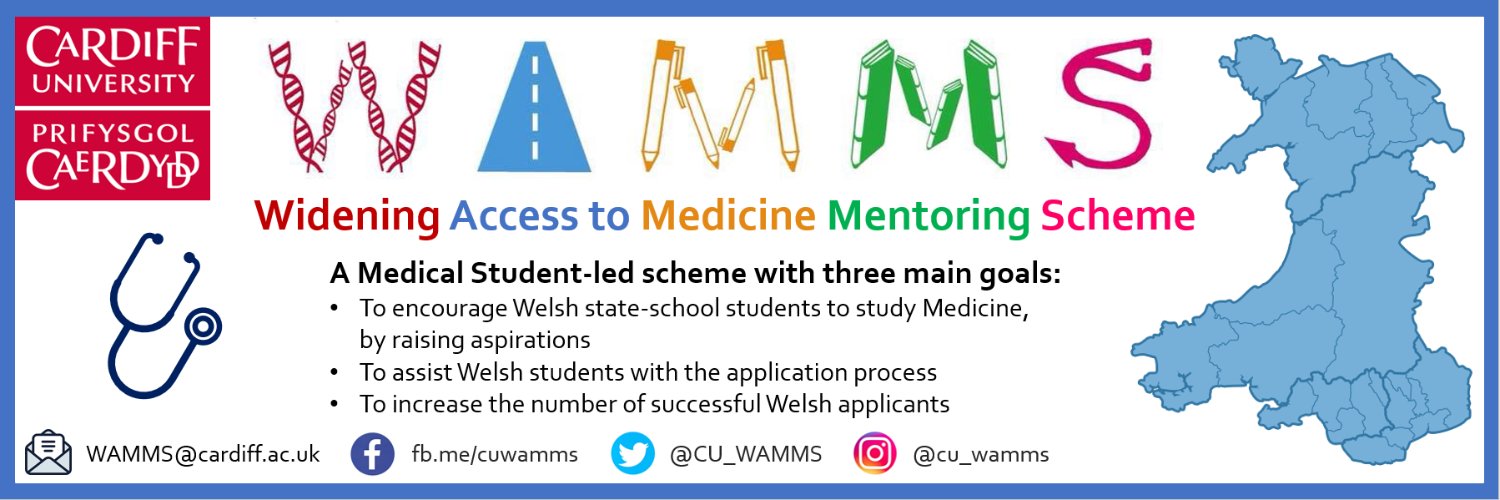 CU’s Widening Access to Medicine Mentoring Scheme banner