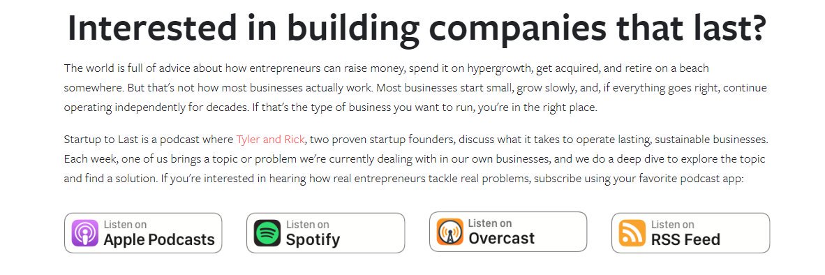 Startup to Last 🎙️ banner