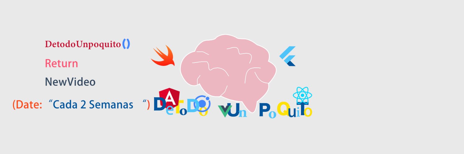 DetodoUnpoquito Code banner
