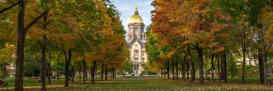 Notre Dame Residential Life banner