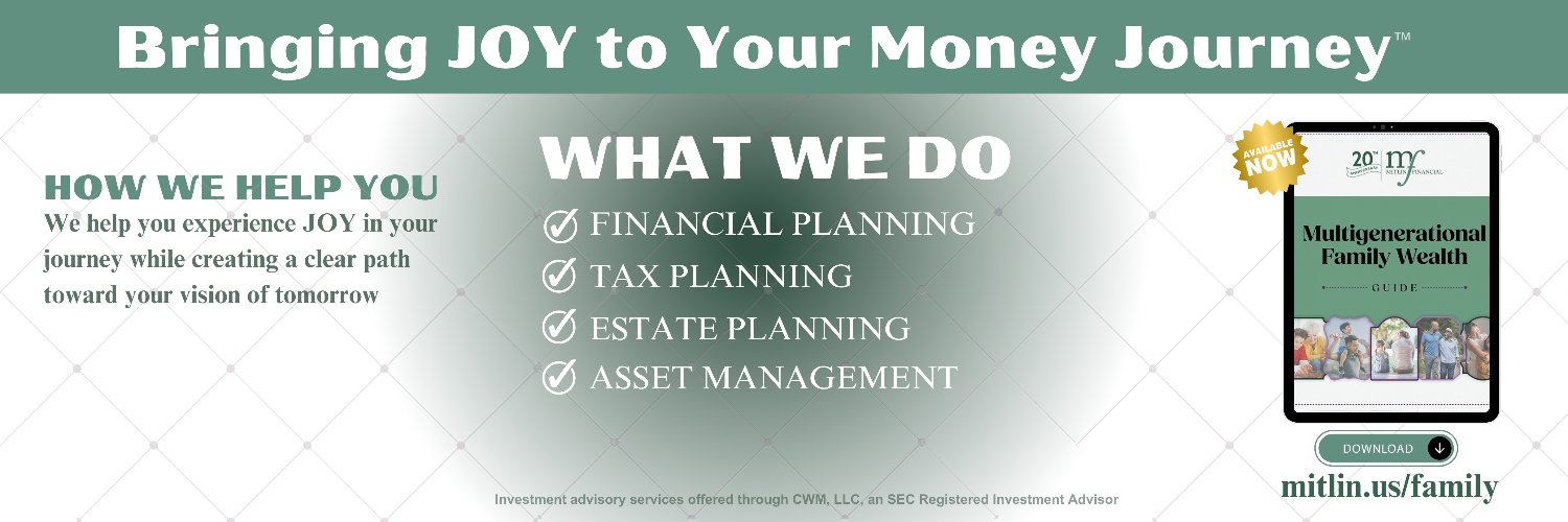 Mitlin Financial Inc®'s banner