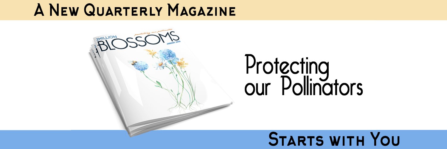 2 Million Blossoms banner