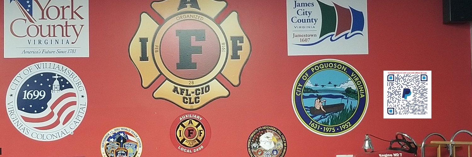 IAFF Local 2498 banner