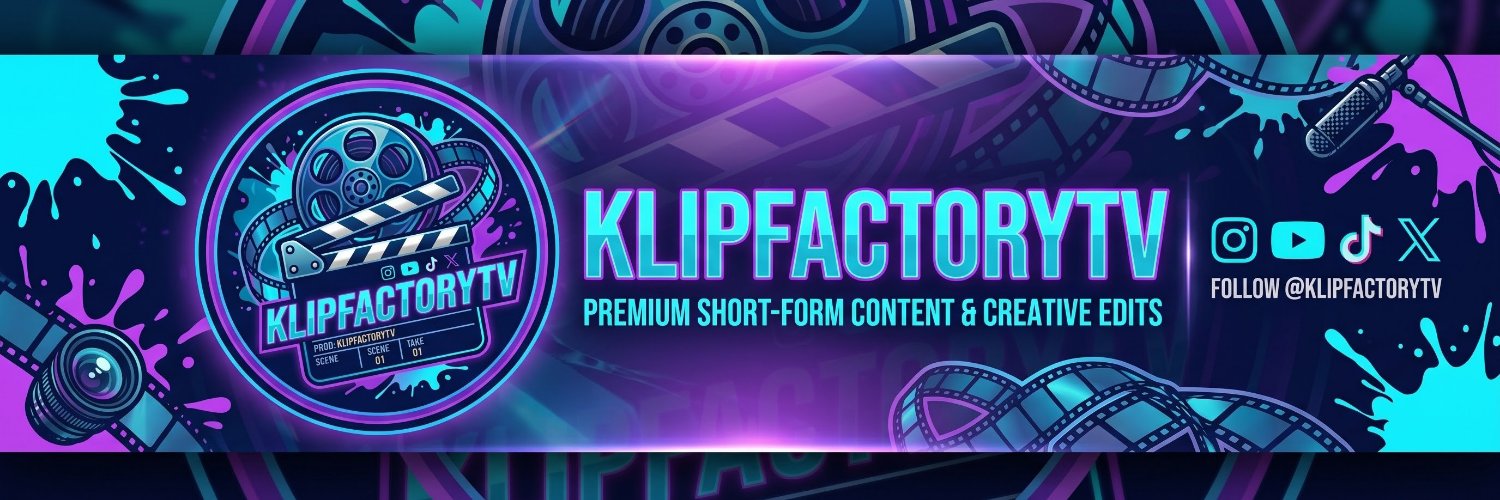 klipfactorytv's profile banner image