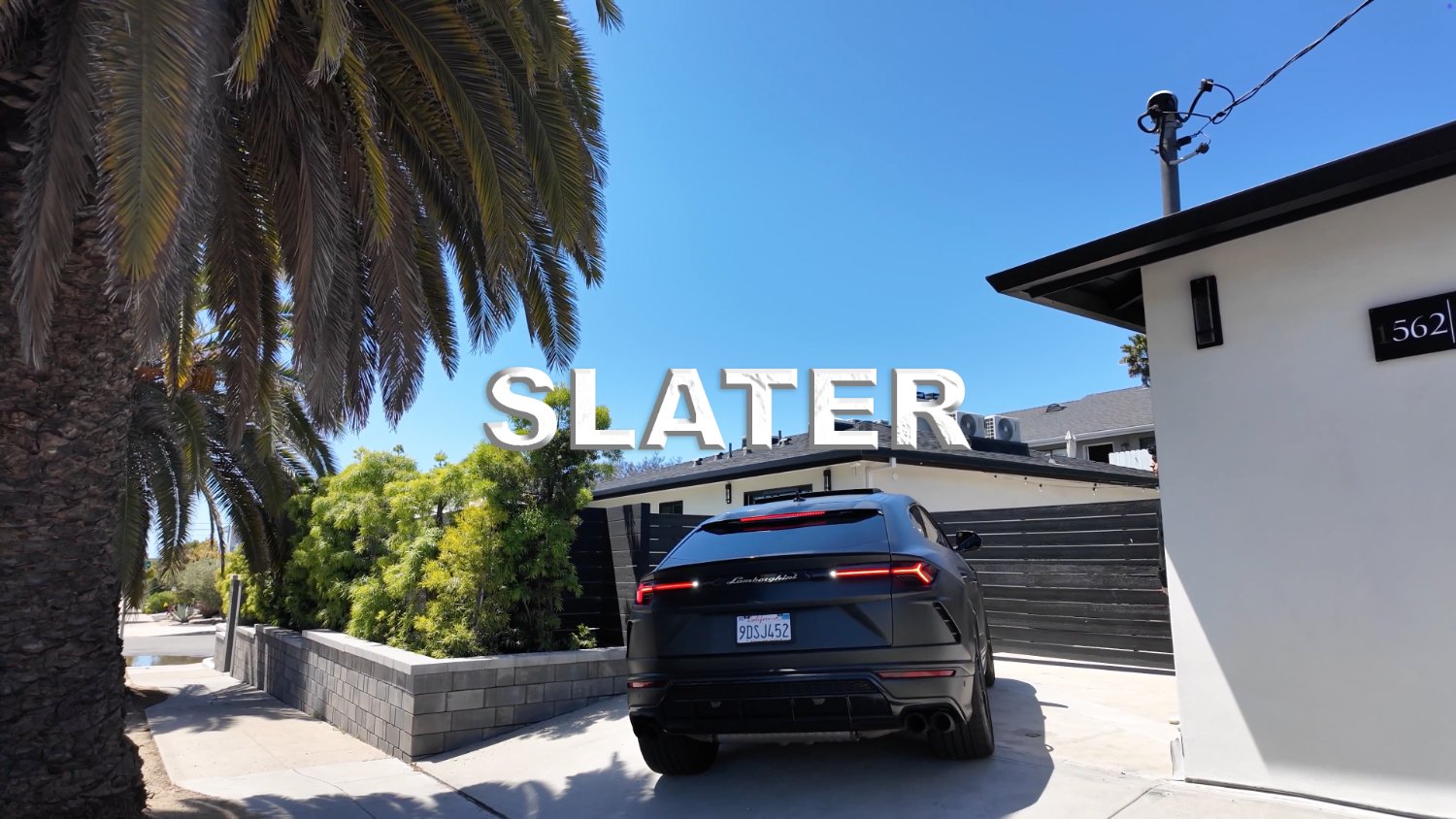 Alex Slater's banner
