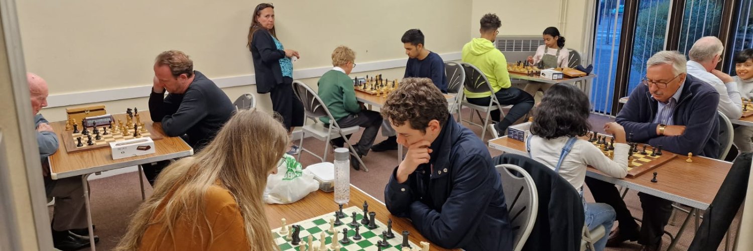 Camberley Chess Club's banner