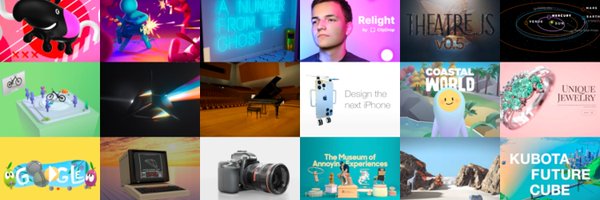 threejs Profile Banner