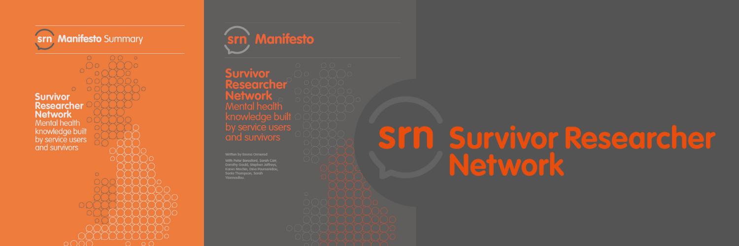 Survivor Researcher Network banner