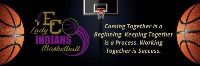 EAST COWETA LADY INDIANS banner