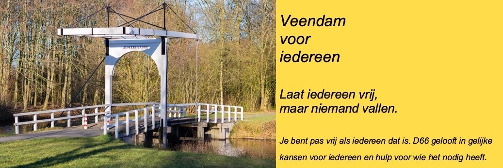 D66Veendam's profile banner image