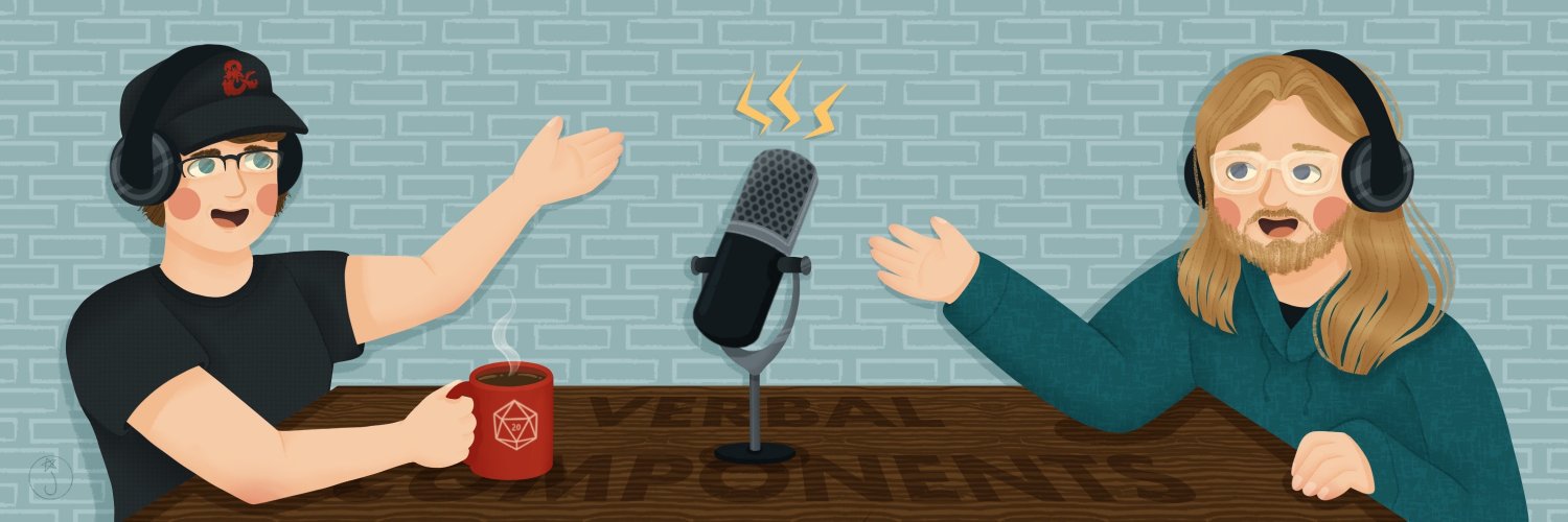 The Verbal Components Podcast banner