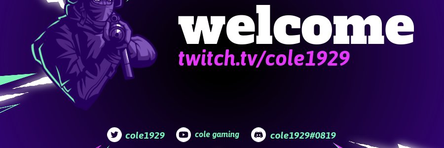 cole1929's profile banner image