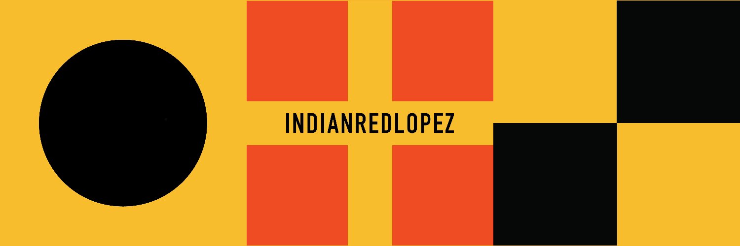 IndianRedLopez.com banner