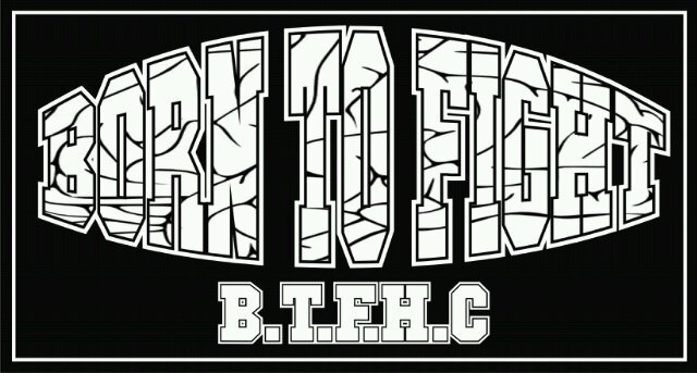 BORN TO FIGHT banner