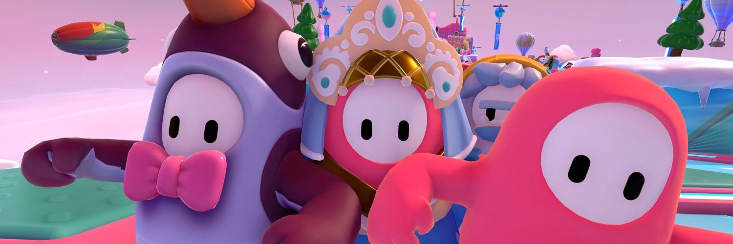 Fall Guys bean banner