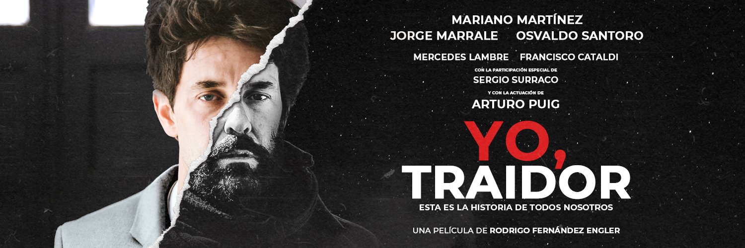 “Yo, traidor” banner