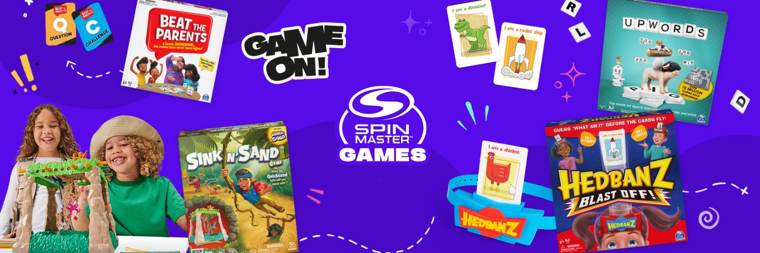 Spin Master Games Profile Banner