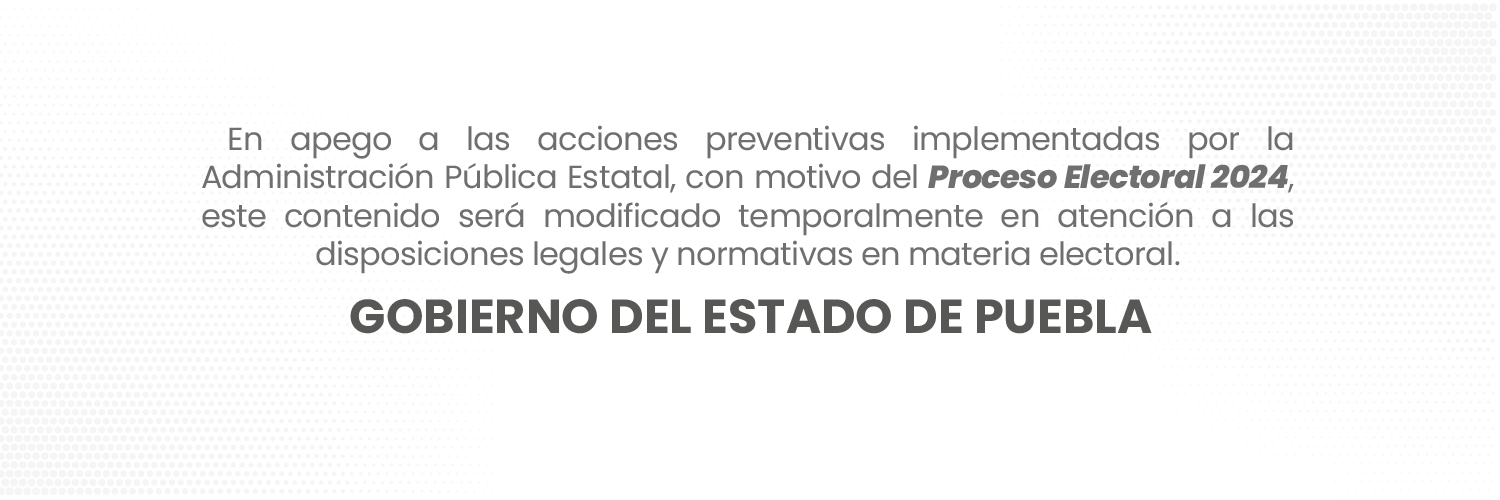 Gobierno de Puebla Profile Banner