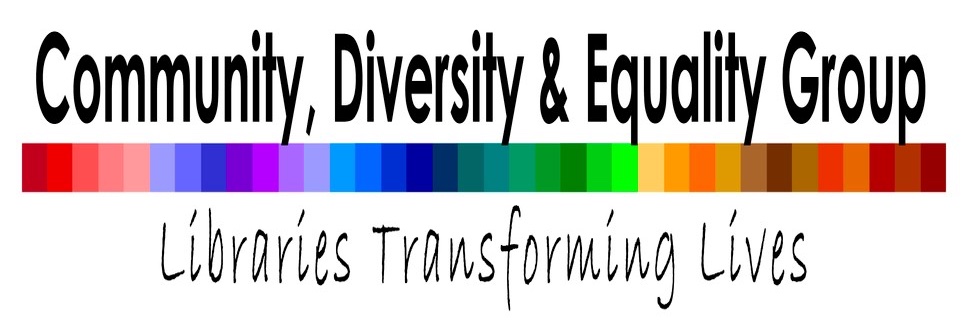 CILIP Community, Diversity and Equality Group banner