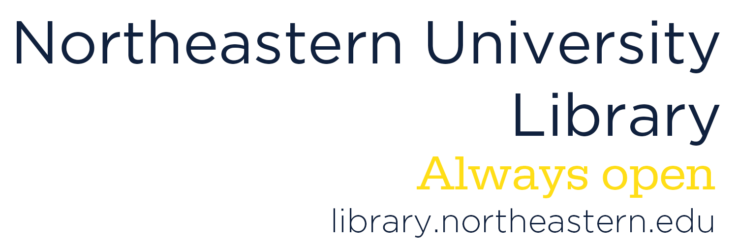 Northeastern University Library banner
