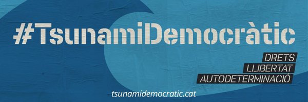 Tsunami Democràtic Profile Banner