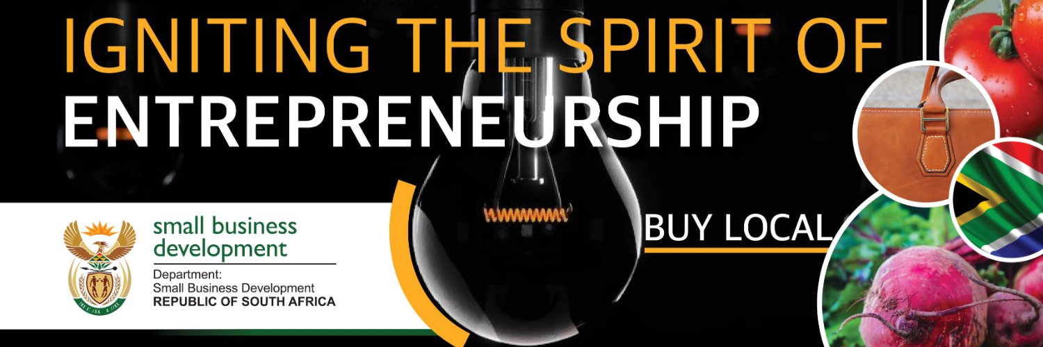 Department of Small Business Development's banner