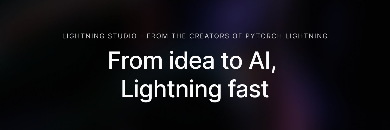 Lightning AI ⚡️'s banner
