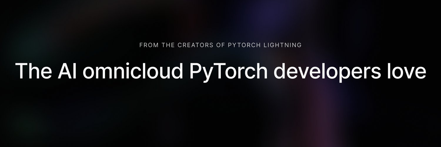 Lightning AI ⚡️ banner