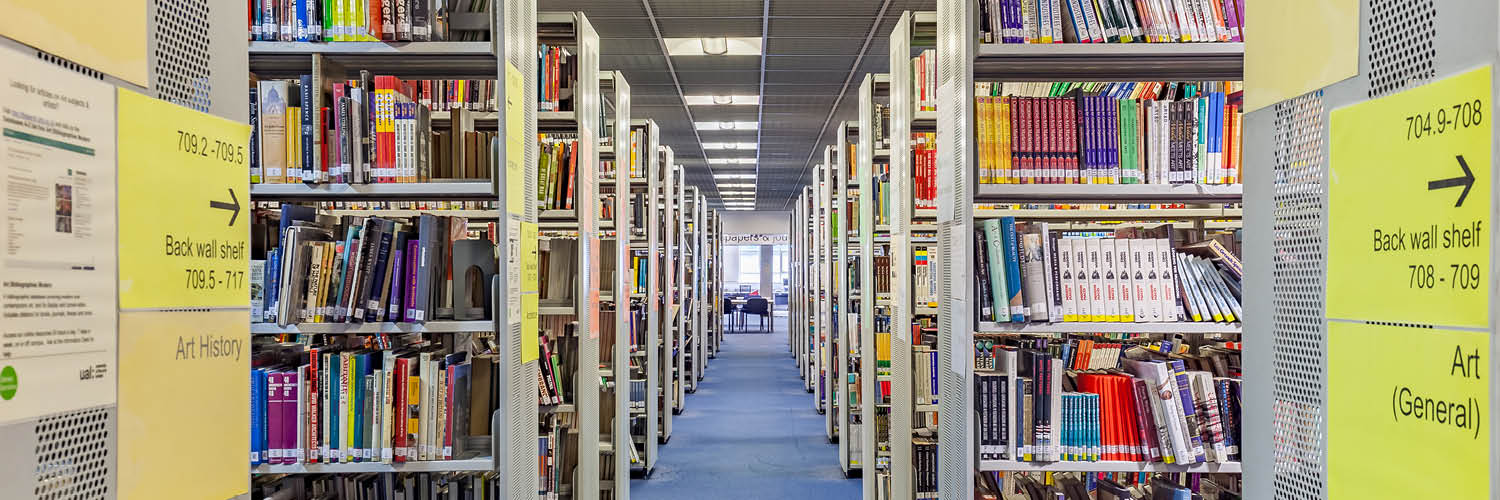 London College of Communication Library banner