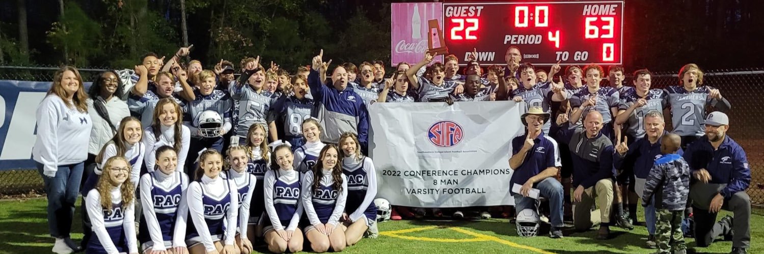 PAC Panthers Football banner