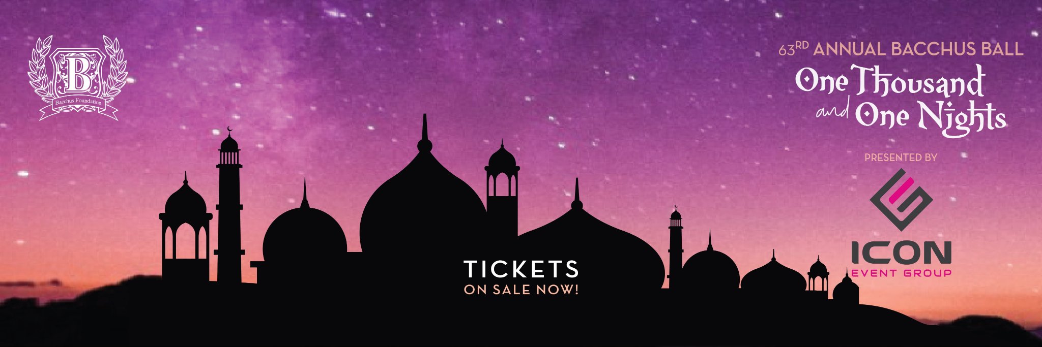 Bacchus Foundation banner