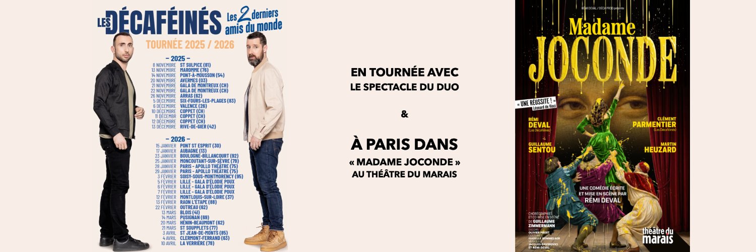 Les Décaféinés banner
