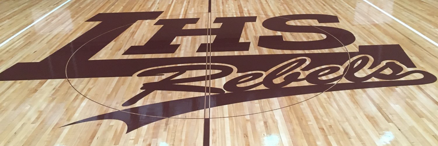 LHS Rebel Hoops banner